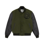 ASTRO VARSITY JACKET - DARK GREEN