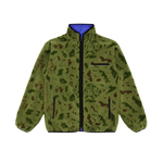 REVERSIBLE FLEECE JACKET - PURPLE