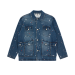 JUNGLE FATIGUE DENIM JACKET - STONEWASH BLUE