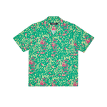 JUNGLE CAMO CAMP COLLAR SHIRT - GREEN AO PRINT