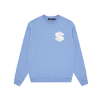 DOLLAR LOGO CREWNECK - BLUE