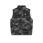 CAMO LIGHTWEIGHT VEST - BLACK