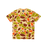 A/O CAMO PRINT POCKET T-SHIRT - BEIGE