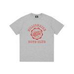 ACADEMY LOGO T-SHIRT - HEATHER GREY