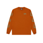 REPEAT ASTRO L/S T-SHIRT - BROWN