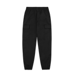 OVERDYED CARGO PANTS - BLACK
