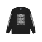 SKYSCRAPER L/S T-SHIRT - BLACK