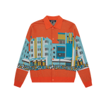 HOTEL KNITTED CARDIGAN - ORANGE