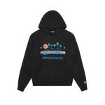 EVERGLADE POPOVER HOOD - BLACK