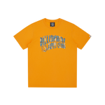 GATOR CAMO ARCH LOGO T-SHIRT - ORANGE