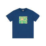 POSTAGE STAMP T-SHIRT - NAVY