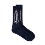 ROCKET LOGO SOCKS - NAVY