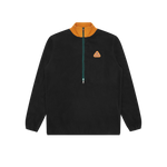 HALF ZIP FLEECE - BLACK