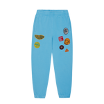 PATCHES SWEATPANTS - BLUE