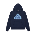 FELT PATCH POPOVER HOOD - NAVY