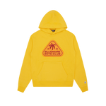 FELT PATCH POPOVER HOOD - YELLOW