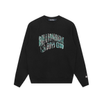 NOTHING CAMO ARCH LOGO CREWNECK - BLACK