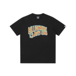 HEAT MAP ARCH LOGO T-SHIRT - BLACK