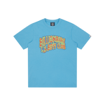 HEAT MAP ARCH LOGO T-SHIRT - BLUE