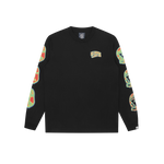 HEAT MAP L/S T-SHIRT - BLACK