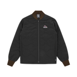 QUILTED DOWN LINER - BLACK