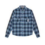 CHECK L/S SHIRT - BLUE