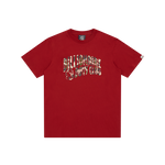 DUCK CAMO ARCH LOGO T-SHIRT - RED