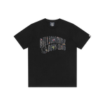 SPACE CAMO ARCH LOGO T-SHIRT - BLACK