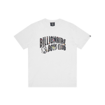 SPACE CAMO ARCH LOGO T-SHIRT - WHITE