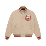 ASTRO VARSITY JACKET - CREAM