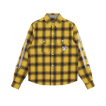 CHECK L/S SHIRT - YELLOW