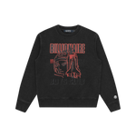 SPACE PROGRAM CREWNECK - BLACK