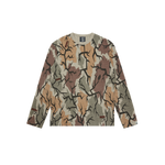 CAMO WAFFLE L/S T-SHIRT - MULTI CAMO