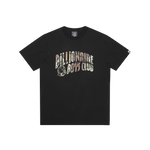 CAMO ARCH LOGO T-SHIRT - BLACK