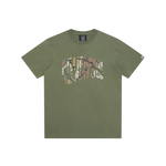 CAMO ARCH LOGO T-SHIRT - GREEN