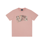 CAMO ARCH LOGO T-SHIRT - PINK