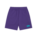 SMALL ARCH LOGO SHORTS - GRAPE