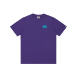 SMALL ARCH LOGO T-SHIRT - GRAPE