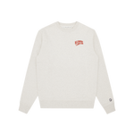 SMALL ARCH LOGO CREWNECK - OAT
