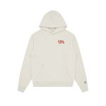 SMALL ARCH LOGO POPOVER HOOD - OAT