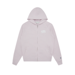 SMALL ARCH LOGO ZIP THROUGH - LILAC