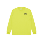 SMALL ARCH LOGO L/S T-SHIRT - ACID YELLOW