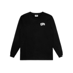 SMALL ARCH LOGO L/S T-SHIRT - BLACK
