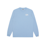 SMALL ARCH LOGO L/S T-SHIRT - BLUE