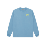 SMALL ARCH LOGO L/S T-SHIRT - POWDER BLUE