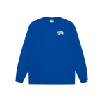 SMALL ARCH LOGO L/S T-SHIRT - ROYAL BLUE