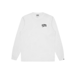 SMALL ARCH LOGO L/S T-SHIRT - WHITE