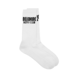 STRAIGHT LOGO SOCKS - WHITE