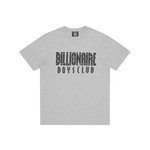 STRAIGHT LOGO T-SHIRT - HEATHER GREY
