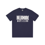 STRAIGHT LOGO T-SHIRT - NAVY
